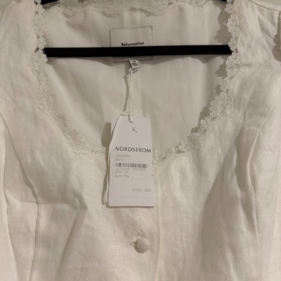 Reformation Anabella Linen Mini - Picture 4 of 6